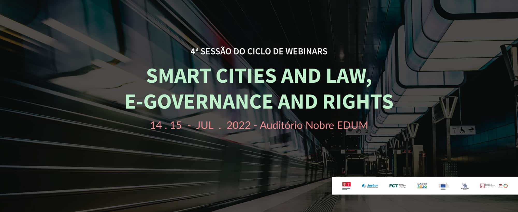 4ªSessão do Ciclo de Webinars – Smart Cities and Law, E-Governance and Rights
